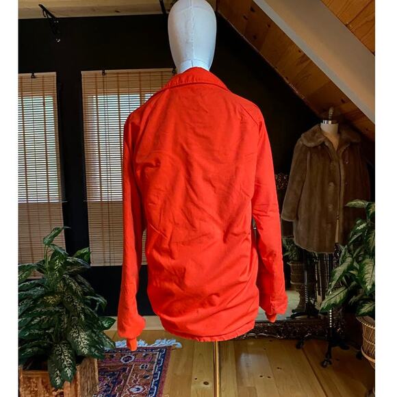 Vintage Golden Harvest Jacket Orange 1970s - Picture 2 of 7